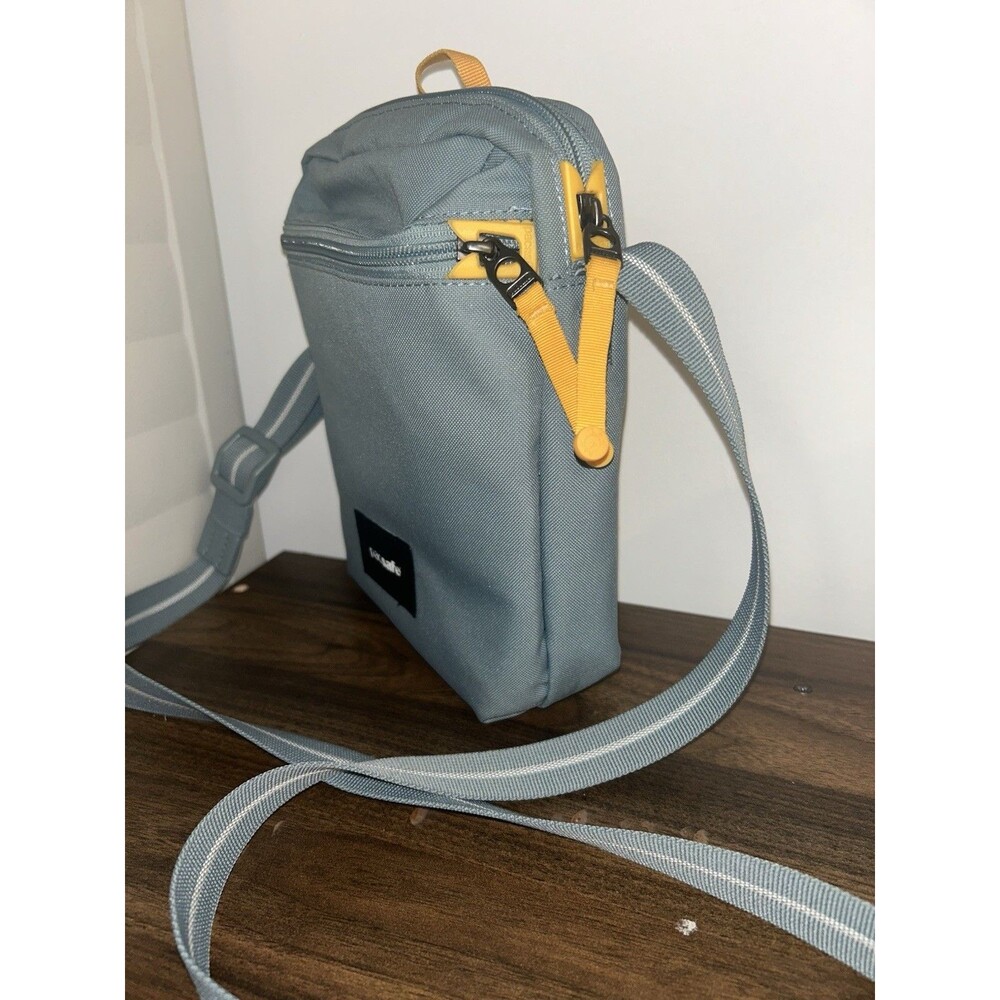 Pacsafe Go Festival Crossbody Coastal Blue Anti-Theft Travel Bag - Picture 2 of 10